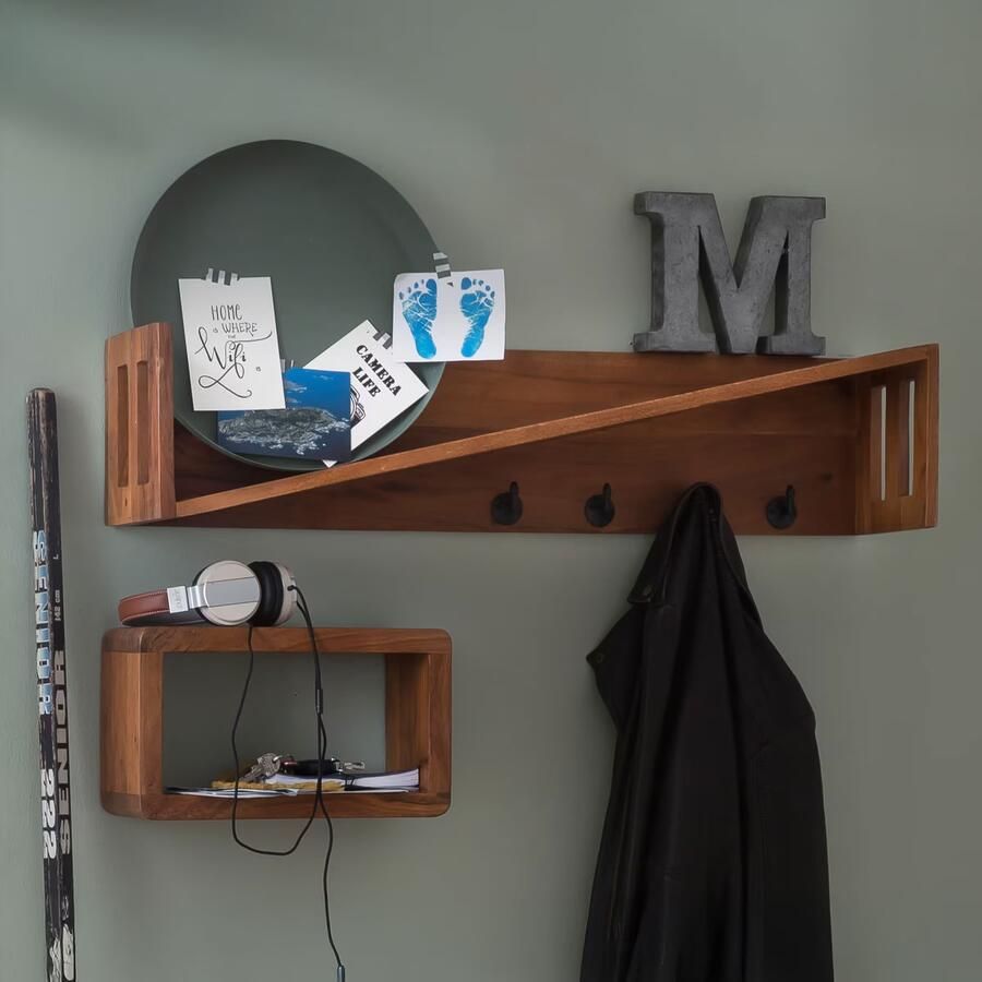 Artistiq Living Artistiq Kapstok Cyrstal Mangohout 90cm Bruin