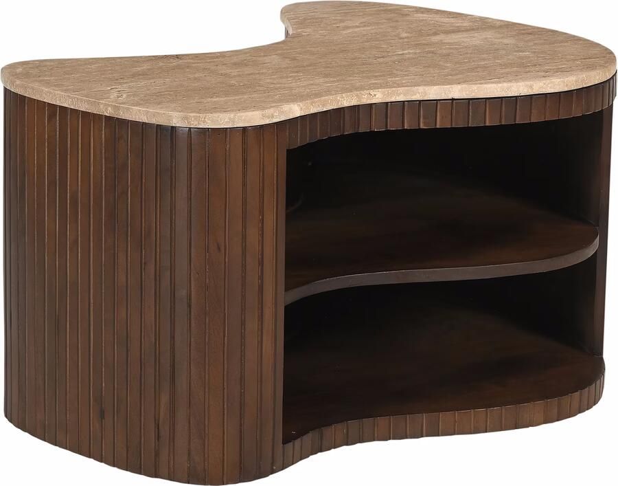 Artistiq Living Artistiq Organische Salontafel Hau Mangohout 60 x 40cm Bruin