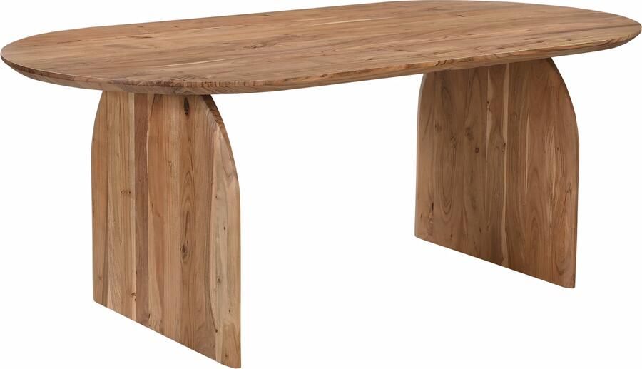 Artistiq Living Artistiq Ovale Eettafel Sequia Acaciahout 200 x 100cm Bruin Ovaal