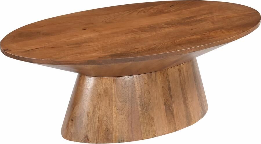 Artistiq Living Artistiq Ovale Salontafel Elicia Mangohout 130 x 68cm Bruin Ovaal