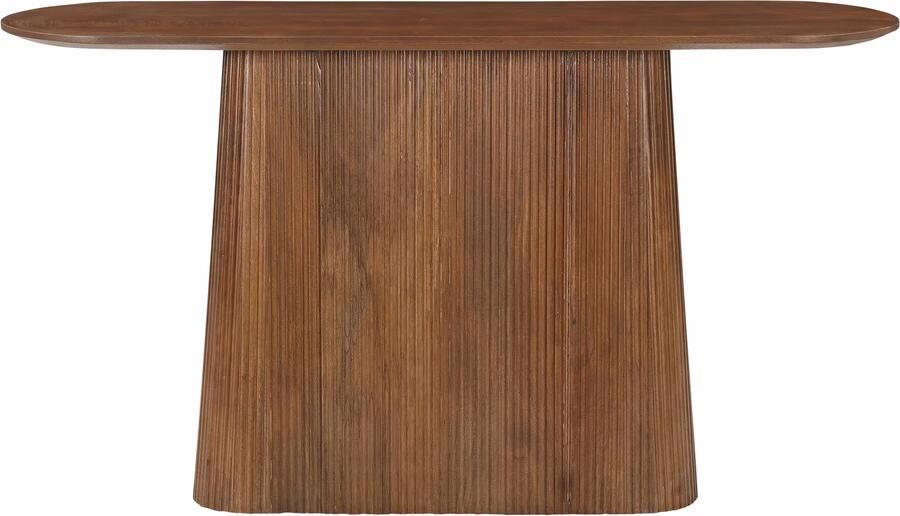 Artistiq Living Artistiq Ovale Sidetable Dyann Mangohout 140cm Bruin