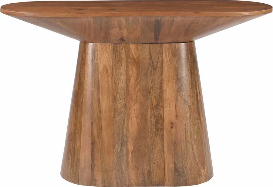 Artistiq Living Artistiq Ovale Sidetable Elicia Mangohout 120cm Bruin