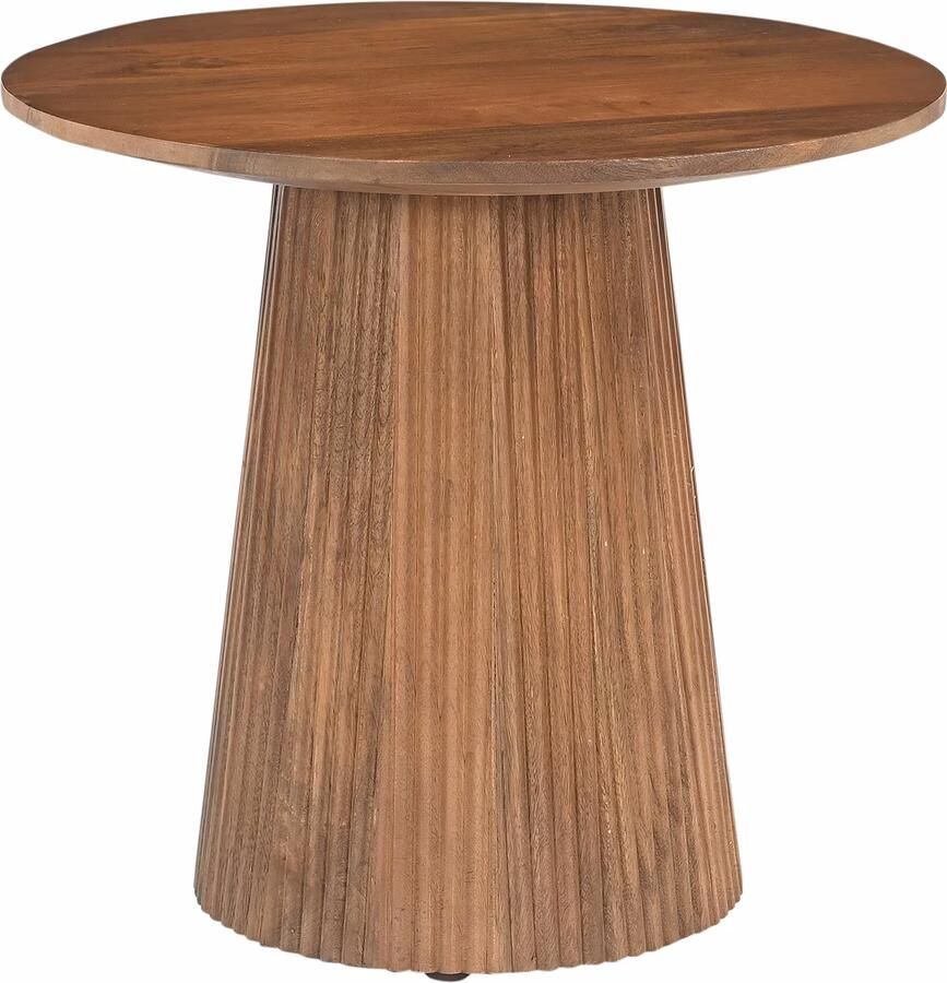 Artistiq Living Artistiq Ronde Bijzettafel Dyann Mangohout 50cm Bruin