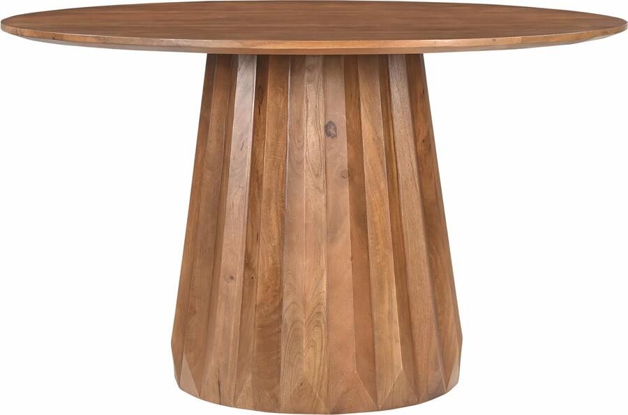 Artistiq Living Artistiq Ronde Eettafel Aneisha Mangohout 130cm Bruin