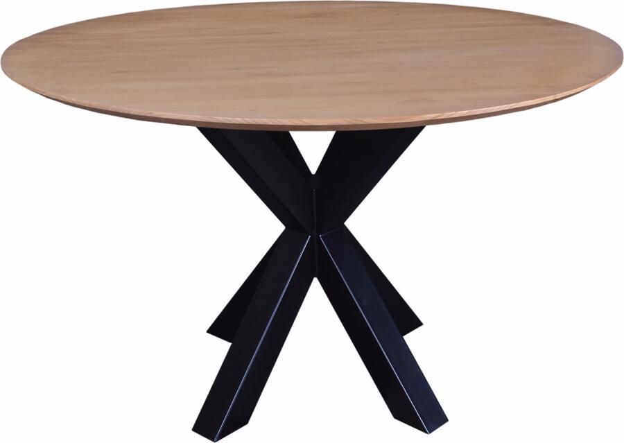 Artistiq Living Artistiq Ronde Eettafel Azadeh Sungkaihout 120cm Bruin