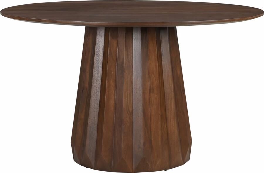 Artistiq Living Artistiq Ronde Eettafel Shawntel Mangohout 130cm Bruin