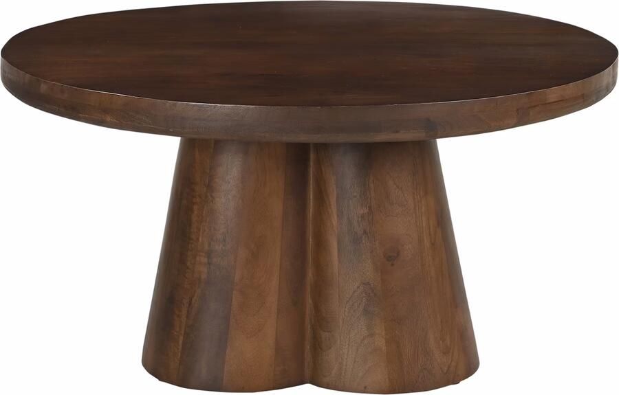 Artistiq Living Artistiq Ronde Salontafel Effrey Mangohout 80cm Bruin