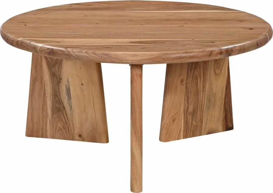 Artistiq Living Artistiq Ronde Salontafel Sequia Acaciahout 90cm Bruin