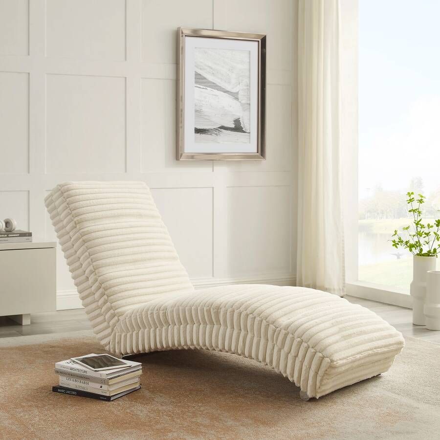 Artistiq Living Artistiq Relaxfauteuil Amaryllis Rib Beige