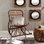 Artistiq Living Artistiq Schommelstoel Rattan Bruin - Thumbnail 3