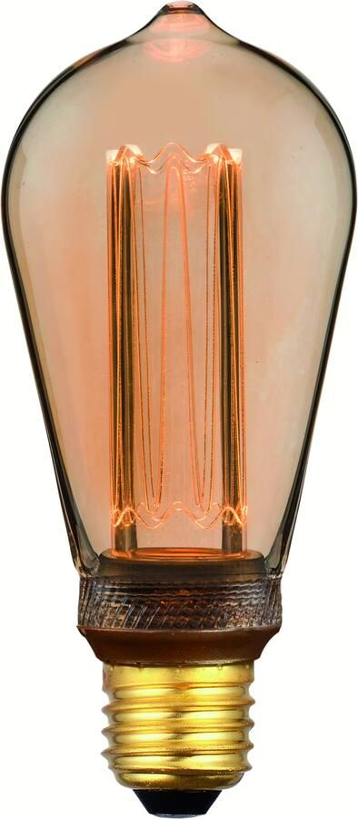 BASE Kooldraadlamp Tarika 15cm E27 8W Amber dimbaar