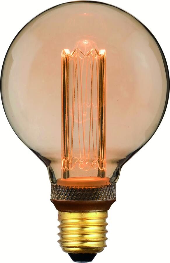 BASE Kooldraadlamp Tarika 9 5cm E27 8W Amber dimbaar