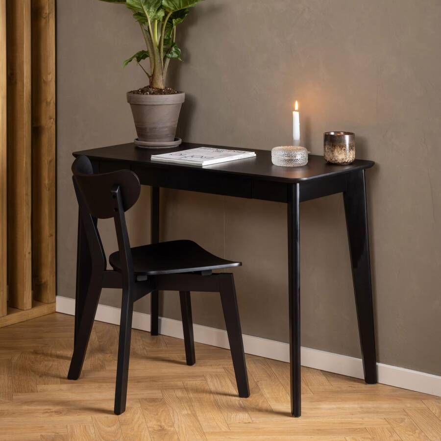 Bendt Bureau Torkil 100 x 50cm Zwart