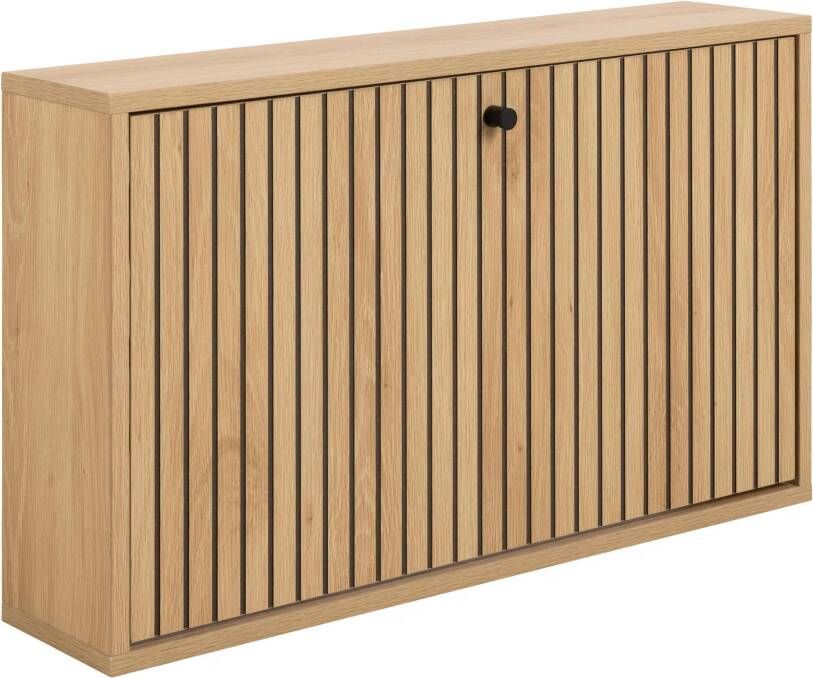 Bendt Schoenenkast Davon Eikenlook 43 x 72cm Naturel