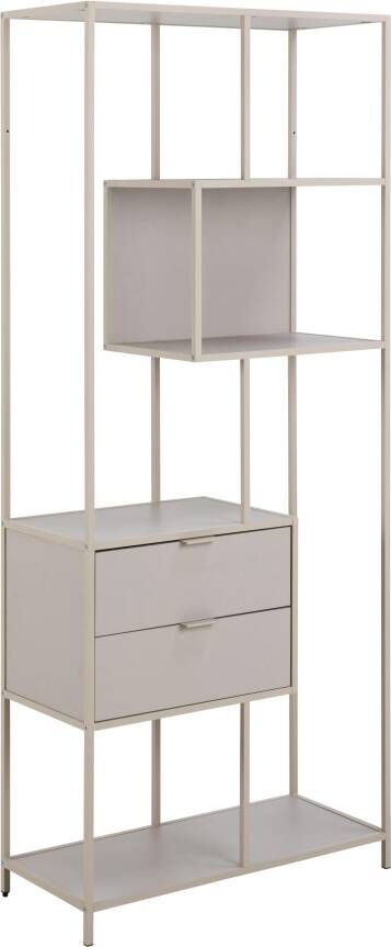 Bendt Wandrek Holger Met 2 lades 185 x 77cm Grijs
