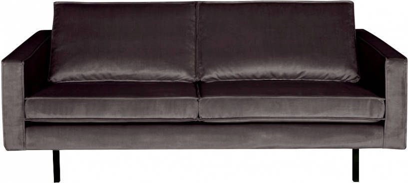 BePureHome Bank 2 5-zits Rodeo Velvet Antraciet