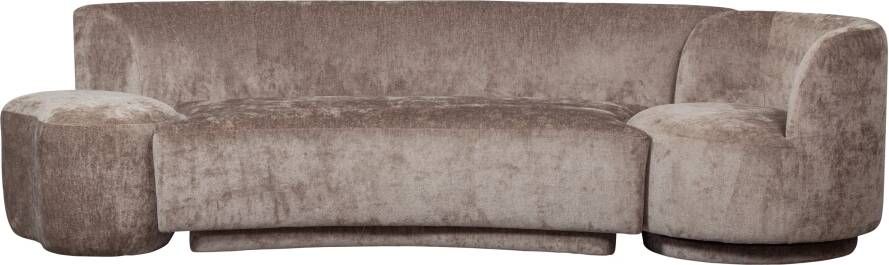 BePureHome Combi-Popular Modulaire Bank Chenille Taupe 72x345x97