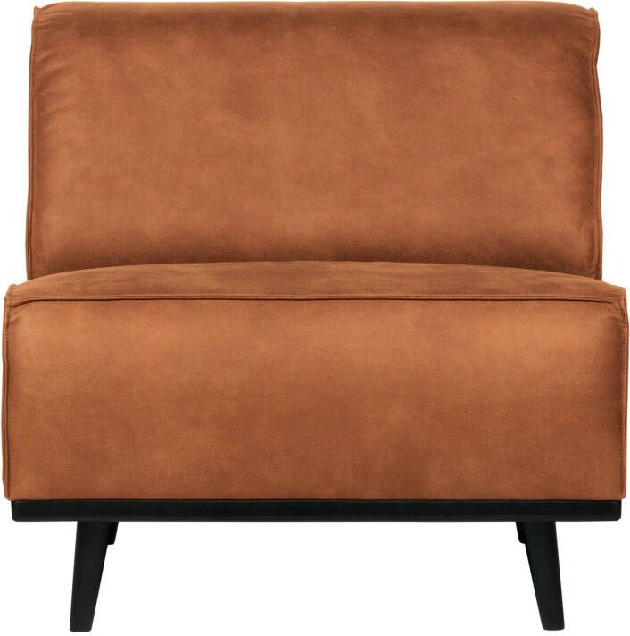 BePureHome Bank 'Statement' 1-zits Element Eco Leder kleur Cognac