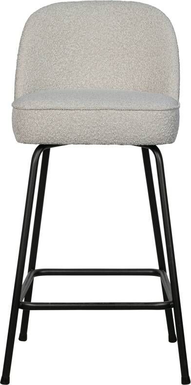 BePureHome Barkruk Vogue Bouclé Naturel (zithoogte 65cm)