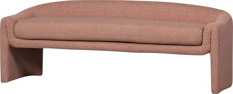 BePureHome Eetkamerbank Zone Geweven 160cm Rose Dust