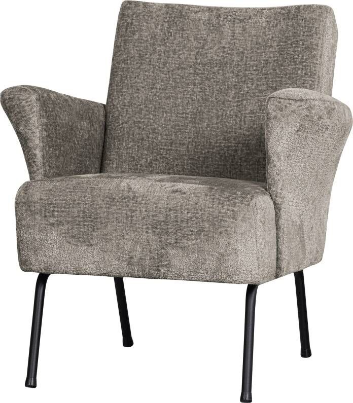 BePureHome Fauteuil Muse Chenille Taupe