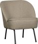 BePureHome Fauteuil Vogue Bouclé Beige - Thumbnail 2