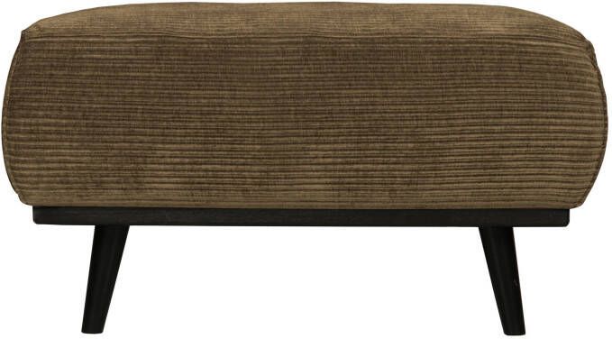 Statement Hocker Brede Platte Rib Rock 80x55cm