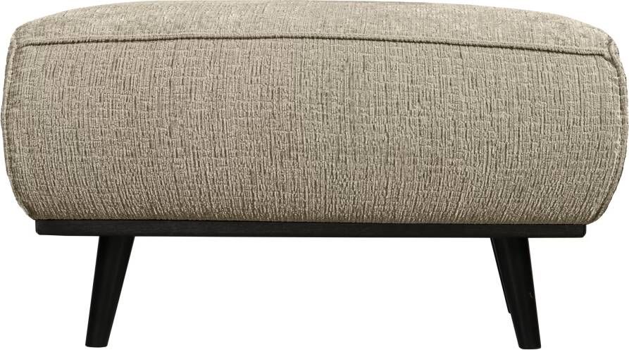 BePureHome Hocker Statement Structure Velvet Wheatfield