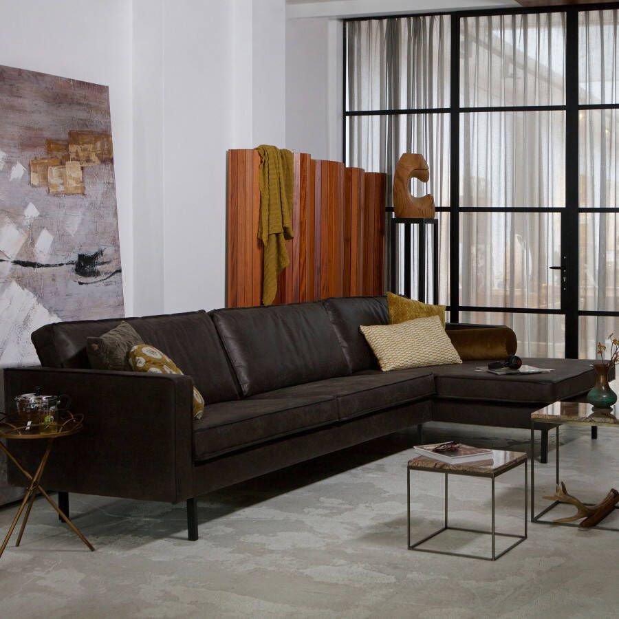 BePureHome Loungebank Rodeo Rechts Eco Leder