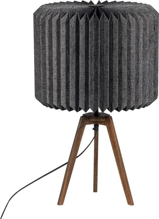 BePureHome Tafellamp Bones Papier Naturel|Zwart 58x36x36