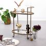 BePureHome Push Trolley Metaal Antique Brass 86x67x35 - Thumbnail 3