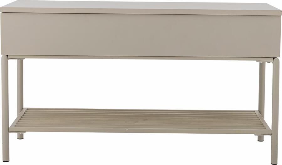 Bloomingville Bankje Aveline Met opbergvak 80cm Naturel