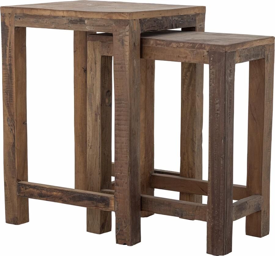 Bloomingville Bijzettafel Galen 41 x 35cm Bruin