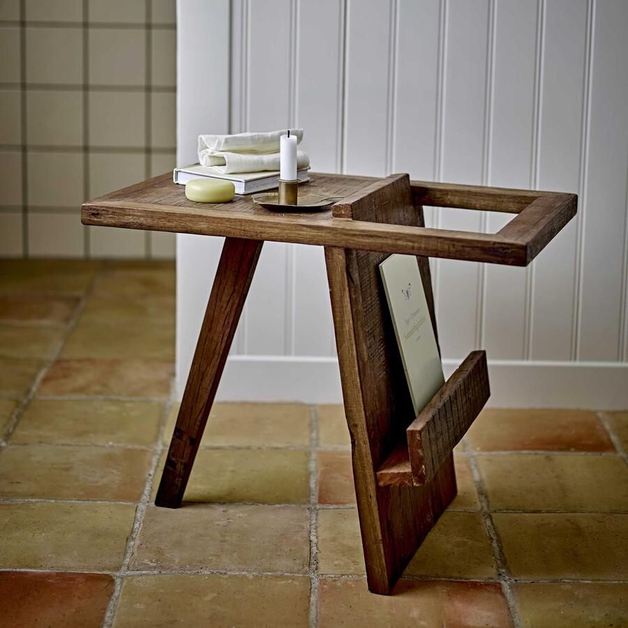 Bloomingville Bijzettafel Villum Hout 60 x 40cm Bruin