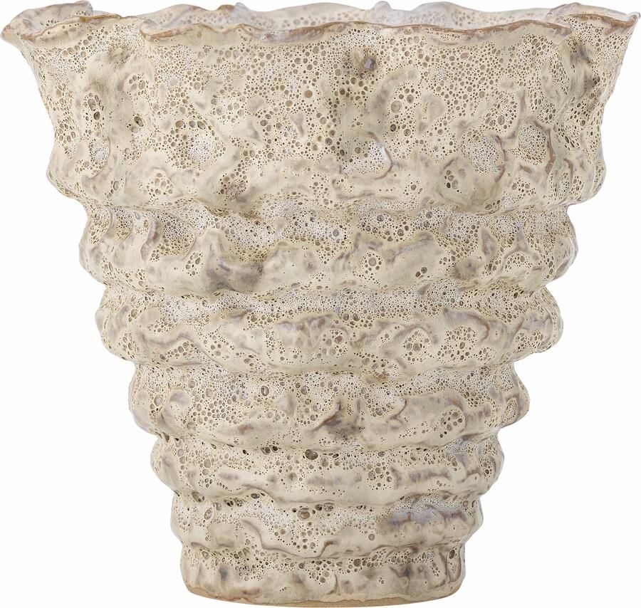 Bloomingville Bloempot Colleen 21cm hoog Wit