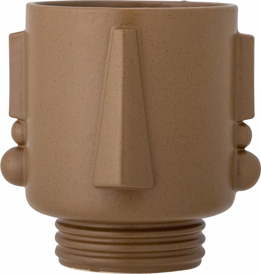 Bloomingville Bloempot Guxim 23cm hoog Bruin