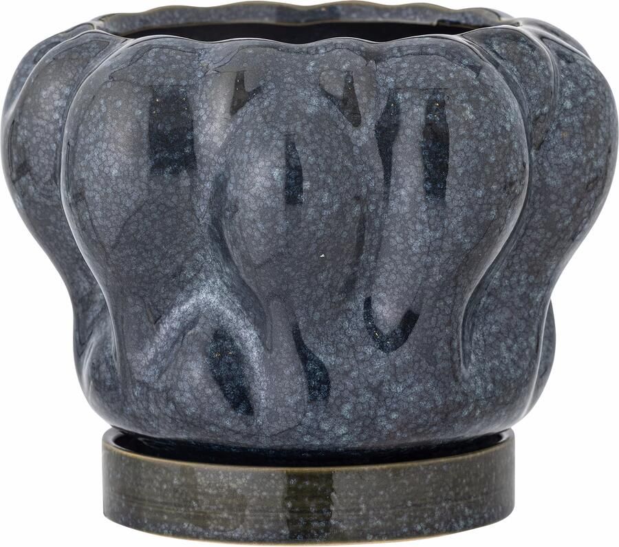 Bloomingville Bloempot Hollis 17cm Blauw