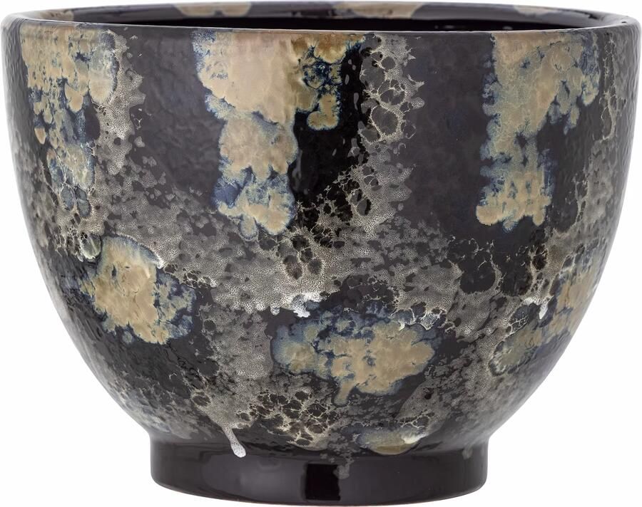 Bloomingville Bloempot Sayed 34cm Blauw