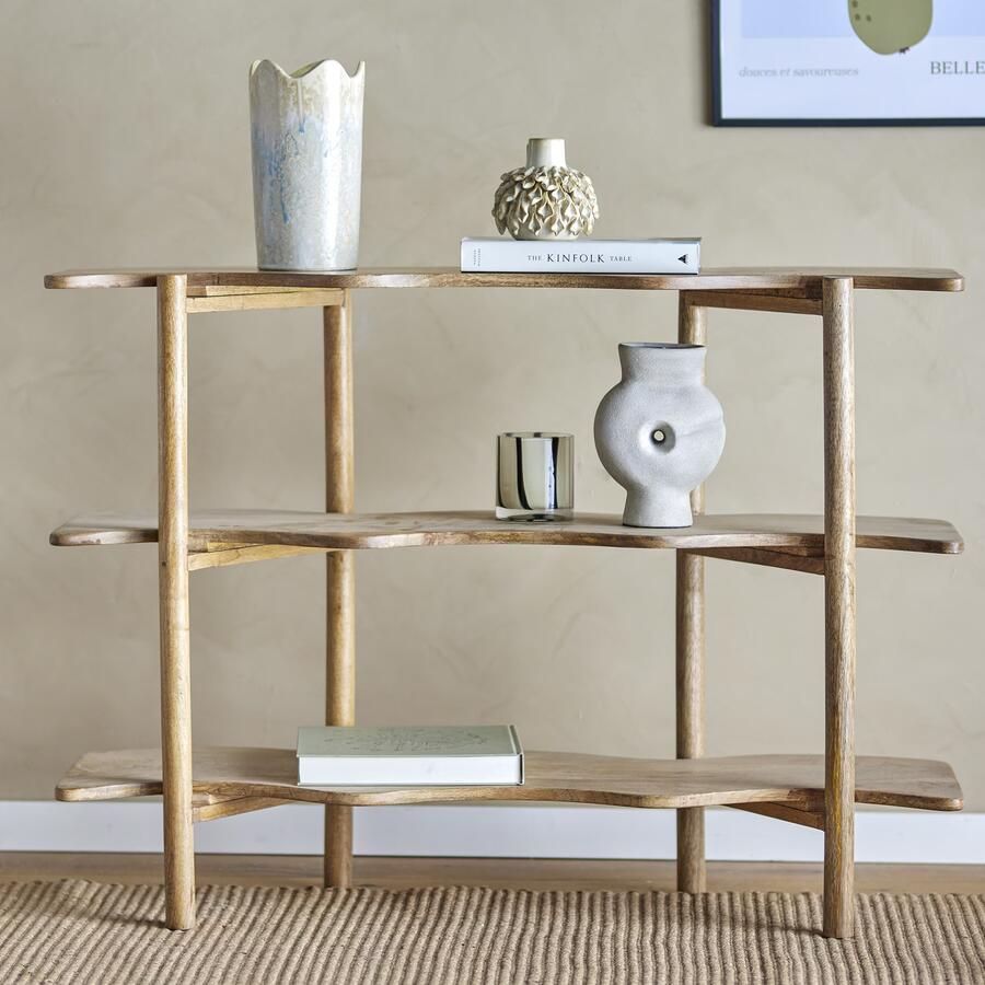 Bloomingville Boekenkast Rivoli Mangohout 110cm Naturel