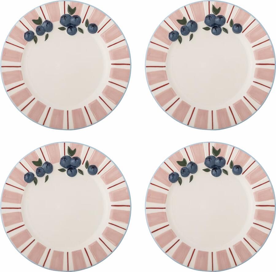 Bloomingville Bord Carry Set van 4 stuks Roze