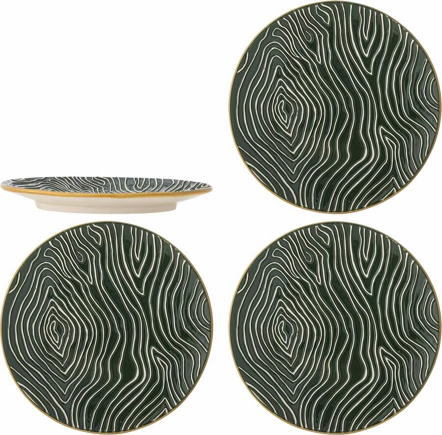 Bloomingville Bord Woodsby Set van 4 stuks Meerkleurig