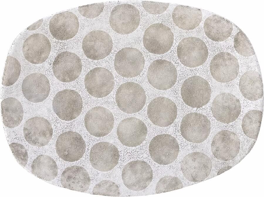 Bloomingville Dienblad Felan Terracotta Wit