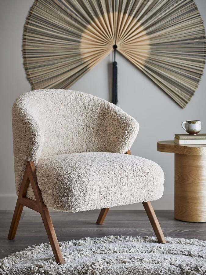 Bloomingville Fauteuil Camino Teddy Naturel