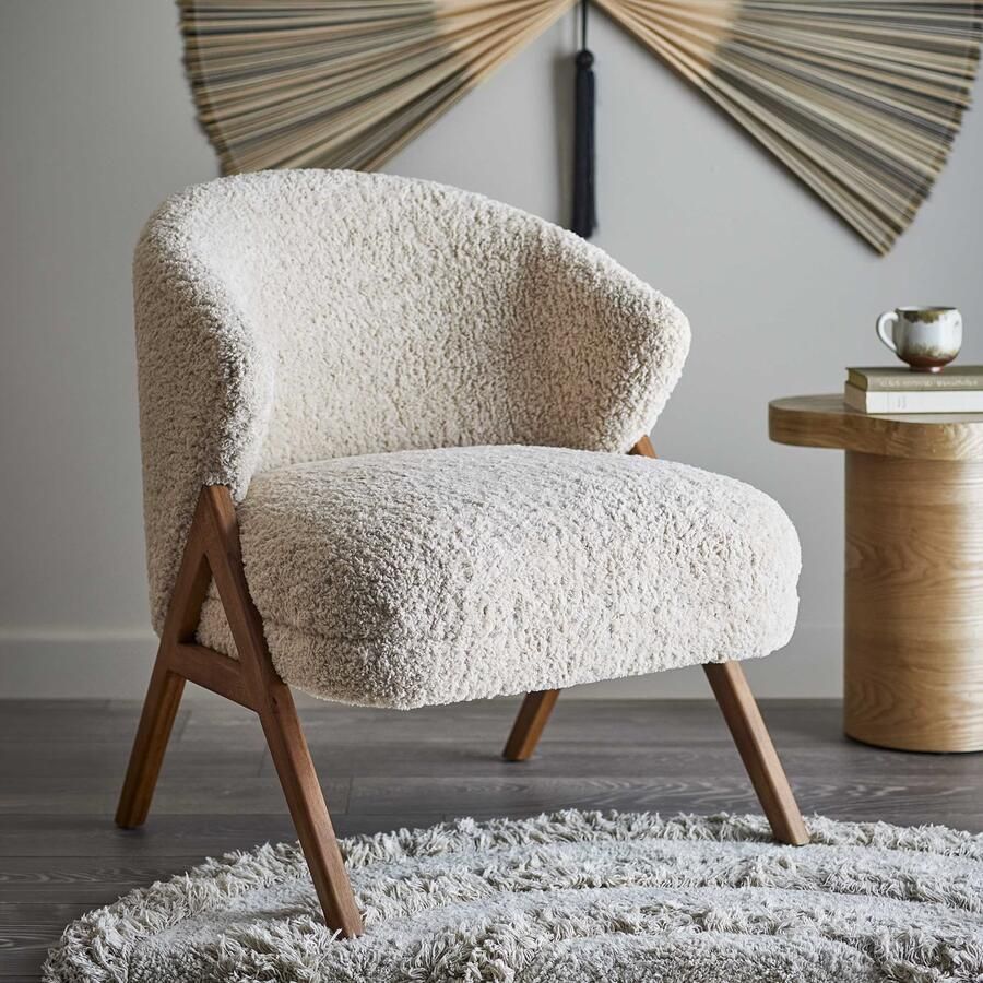 Bloomingville Fauteuil Camino Teddy Naturel