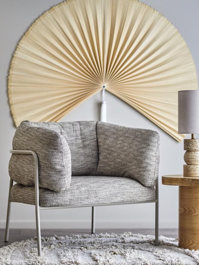 Bloomingville Fauteuil Karel Naturel
