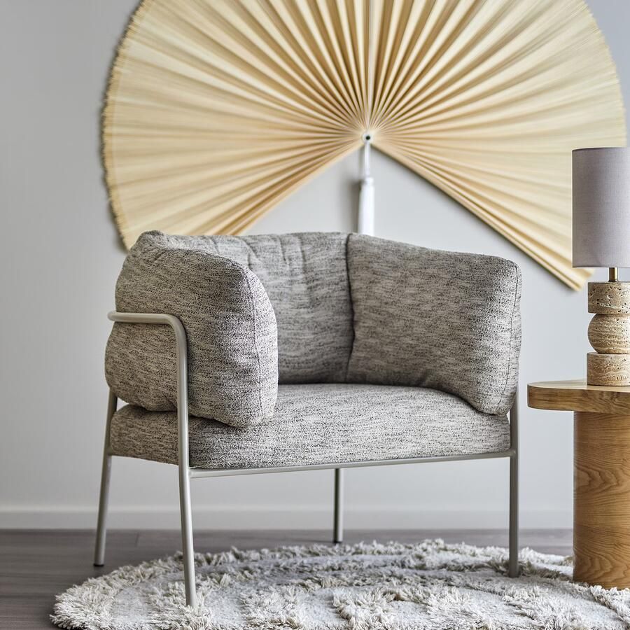Bloomingville Fauteuil Karel Naturel