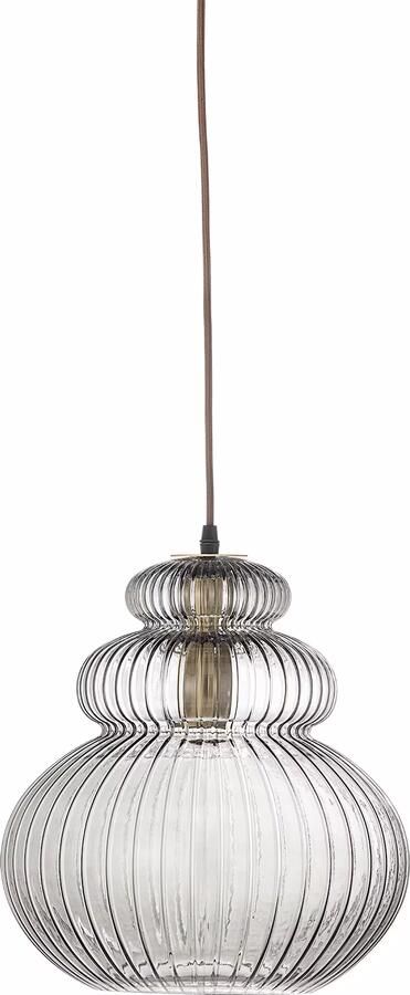 Bloomingville Hanglamp Sybia Glas 32cm Grijs