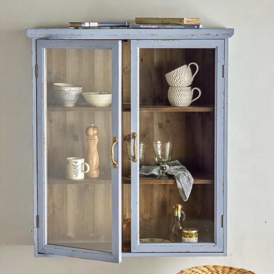Bloomingville Kast Hazem 81cm blauw