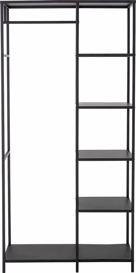 Bloomingville Kledingrek Valde 183 x 90cm Zwart