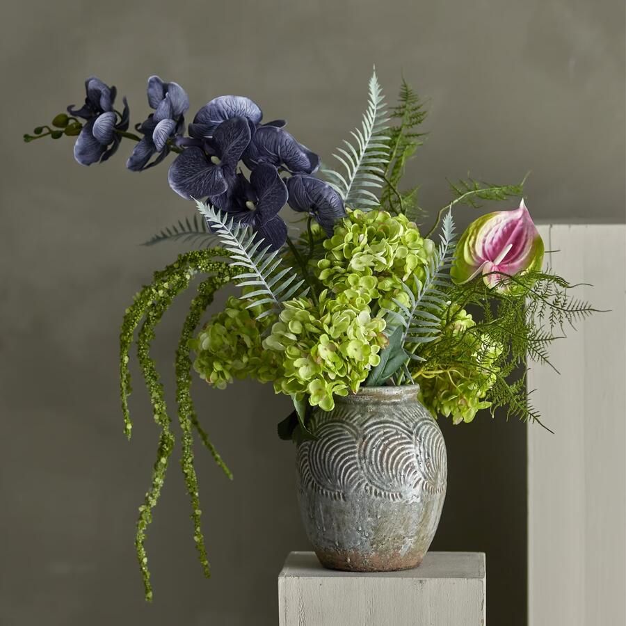 Bloomingville Kunstbloemen Poetry 80cm hoog Groen
